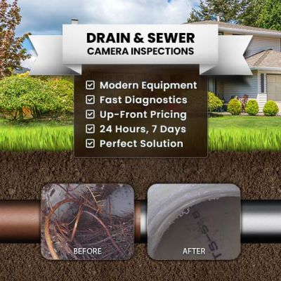 Sewer Camera Inspections in Burbank